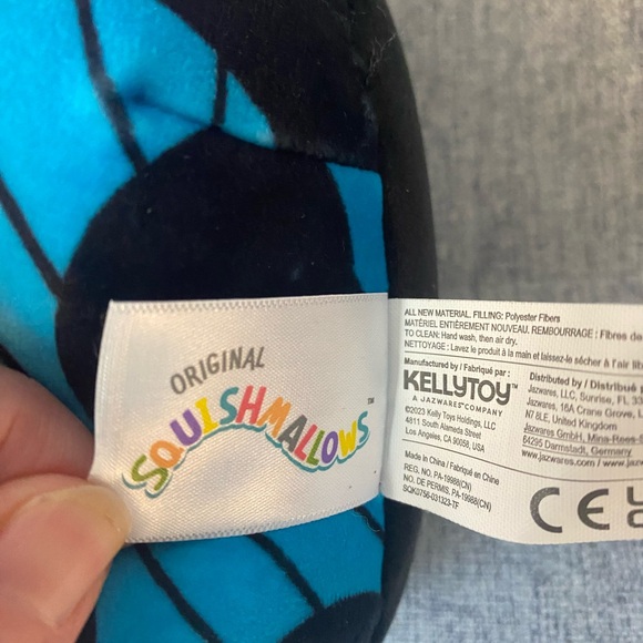 Disney's Sally Squishmallow Nightmare Before Christmas Plush with Black / Blue - Picture 4 of 4